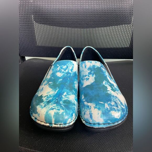 Spring Step Professional Women's Manila-Clouds Shoe, Blue Multi, 8.5 Medium US - Picture 2 of 10